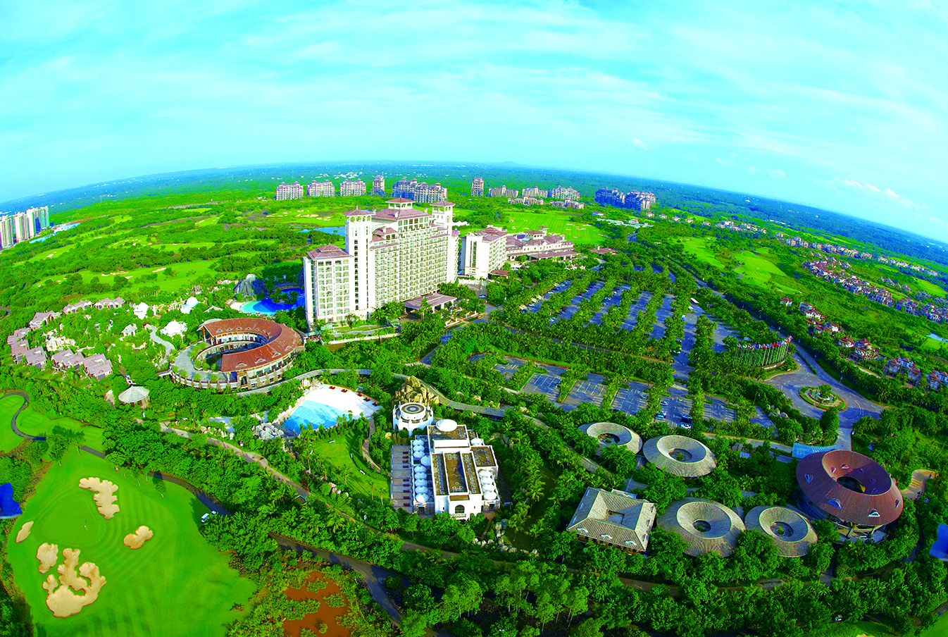 2 – Mission Hills Hotel at the Mission Hills Haikou resort on Hainan Island in China